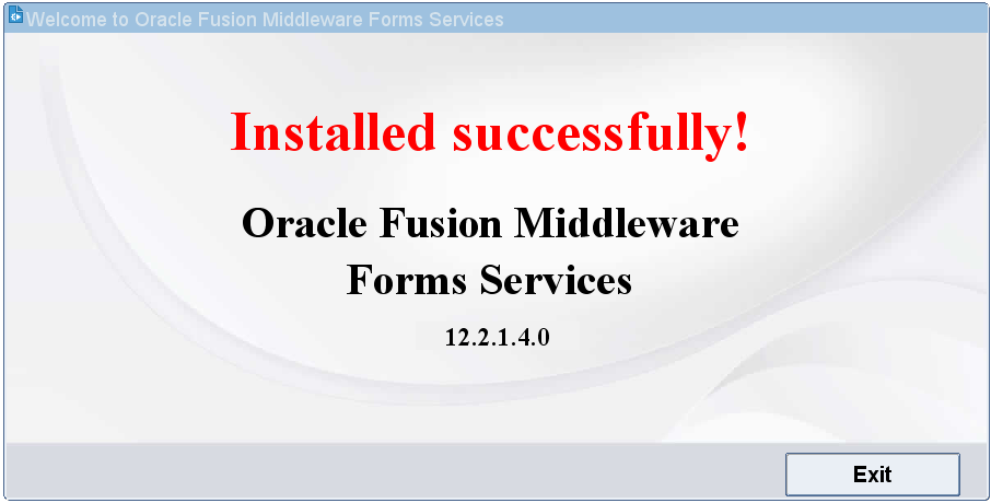 Oracle Forms Test Screen