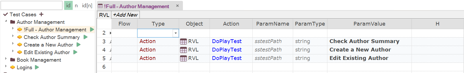 Full Folder Run Test Case