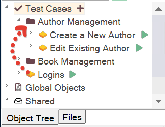 Move Test Case via Drag&Drop