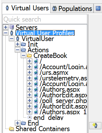 neoload tree