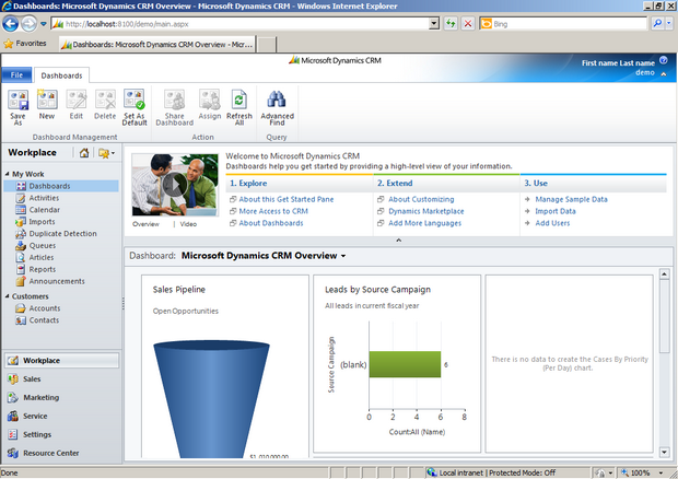 CRM2013-Dashboard