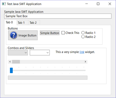 Java SWT - RapiseDocs