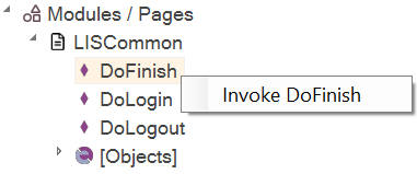 Page Object Action