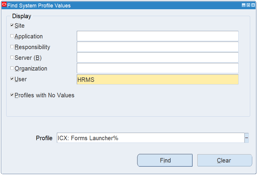 Search Profile