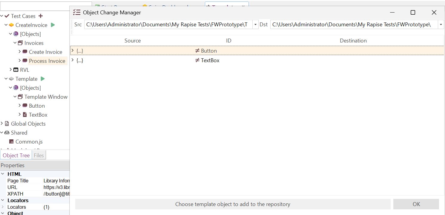 Choose an Object to Add