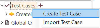Create Test Case