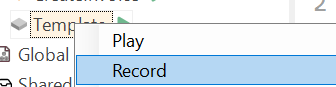 Start Recording