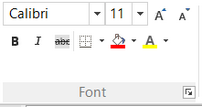 ribbon-spreadsheet-font