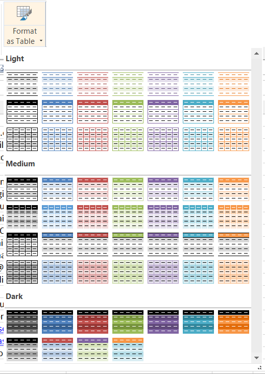 ribbon-spreadsheet-style-table