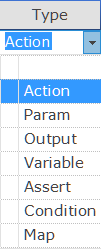 Type column