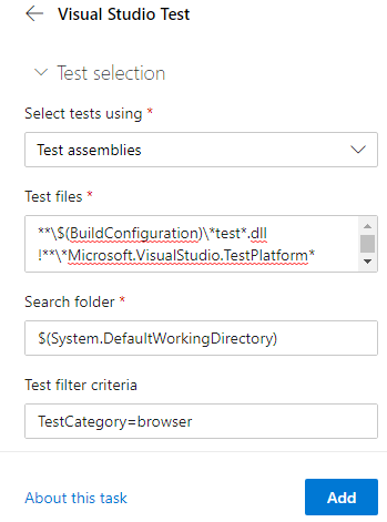 Visual Studio Test 1