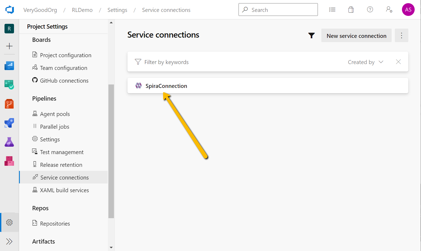 vstest_rl_serviceconnections_ready.png